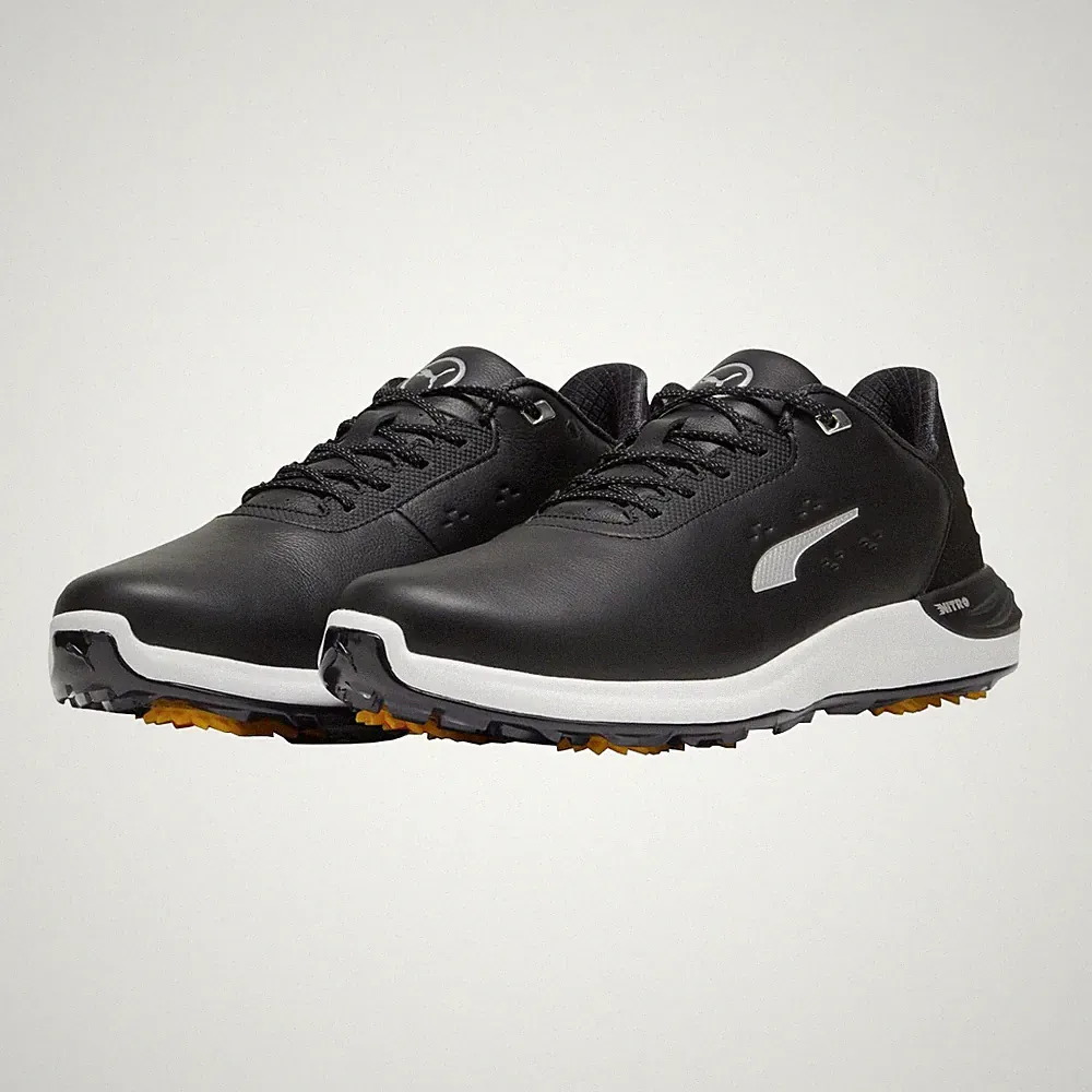 PUMA Phantomcat Nitro Golf Shoes Men's Leather Waterproof Lightweight, NEW