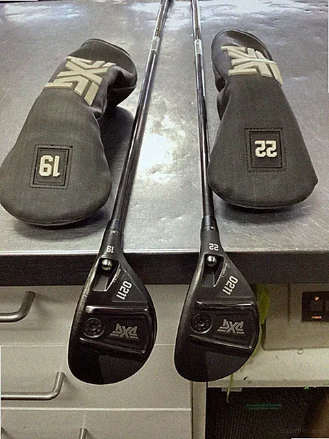 PXG 0211 19° 3 Hybrid & 22° 4 Hybrids Riptide 5.5-R 80G Regular Flex Graphite