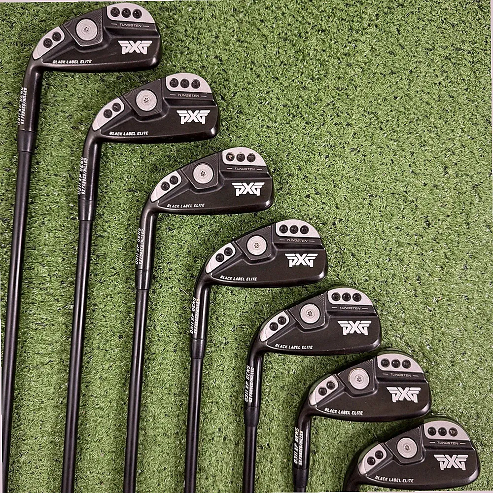 PXG 0311 XP Gen 5 Black Label Elite Iron Set 5-PW GW MMT Left Handed +1/2” Long