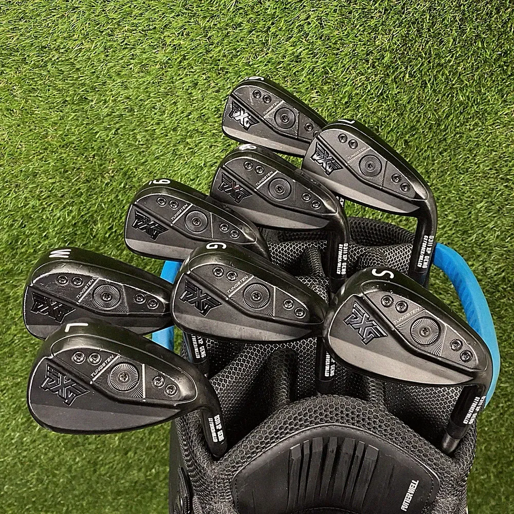 PXG 0311 XP Gen 6 Double Black Iron Set 6-LW ⛳️ SteelFiber i95 Black Stiff +0.5