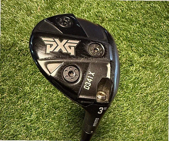 PXG 0341X PROTO 15° Degree 3 Fairway Wood Riptide CB 5.5 Regular Flex RH