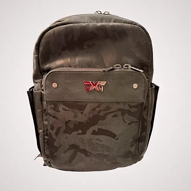 PXG 2022 Fairway Camo Backpack Black Charcoal Camouflage B-D75302-040-1 NWT