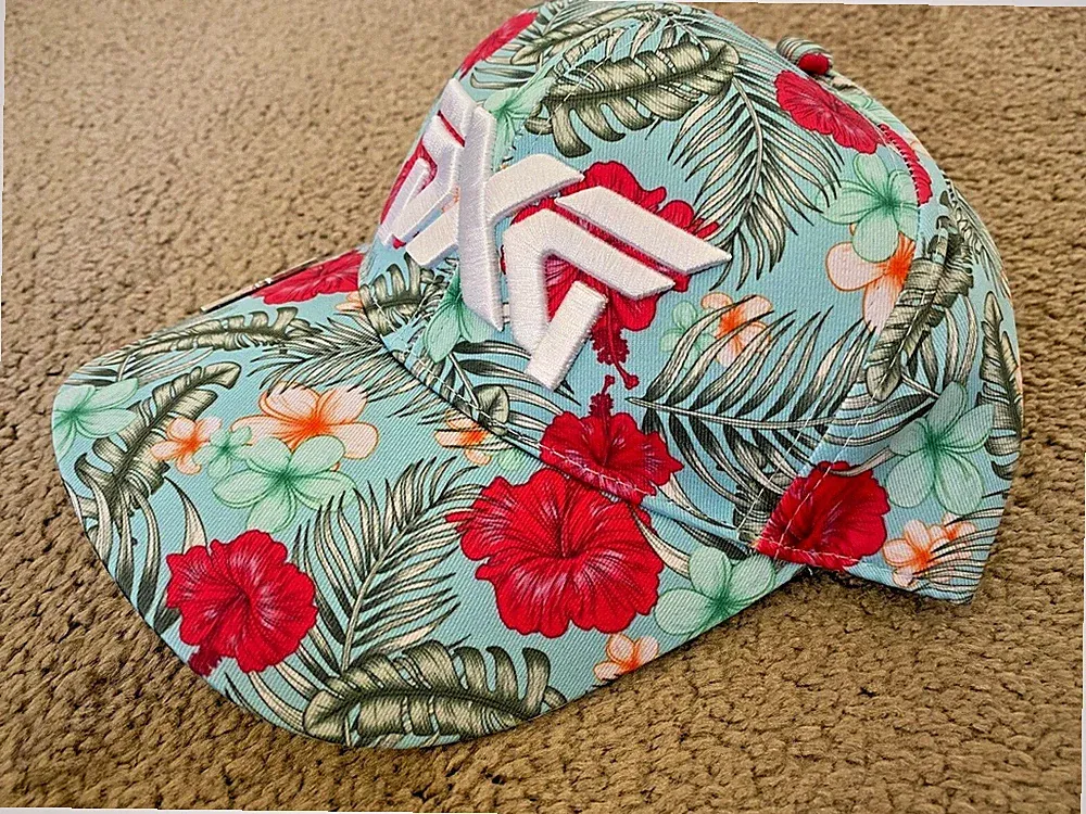 PXG Aloha Golf Baseball Cap Adjustable White Logo with Ball Marker