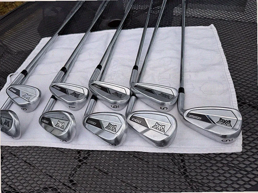PXG Black Ops Iron Set 5-LW 9 Clubs Stiff Steel Right-Handed Silver/Black