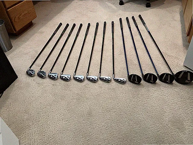 PXG Complete Golf Club Set Including Driver Fairway Woods Hybrids Irons & Wedges