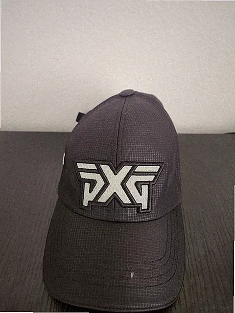 PXG Golf Hat for Men SnapBack Adjustable Cap Black Polyester