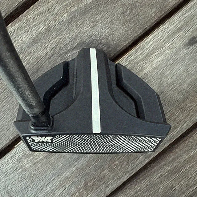 PXG Gunboat GEN2 Mallet Putter LH Black/White w/ SuperStroke Grip Headcover