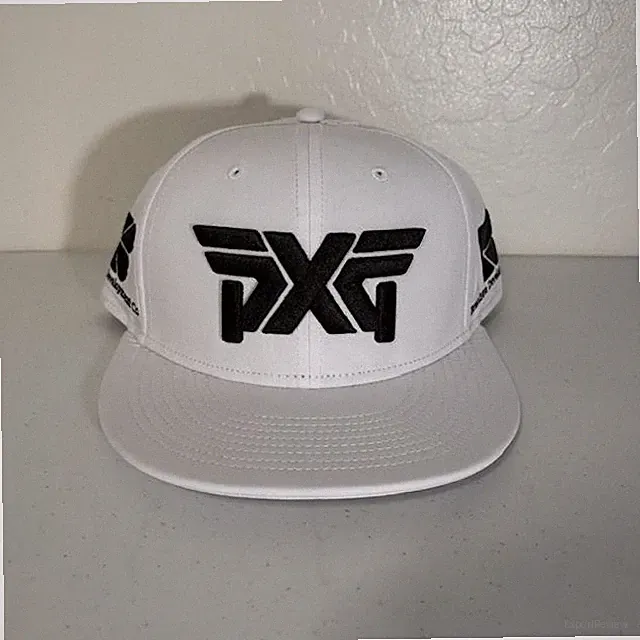 PXG Hat Cap Snap Back White Golf Brannen Development Adjustable One Size Mens