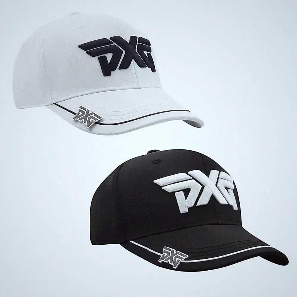 PXG Hat Golf, Unisex Adjustable Baseball Cap Embroidered, Magnetic Ball-Marker