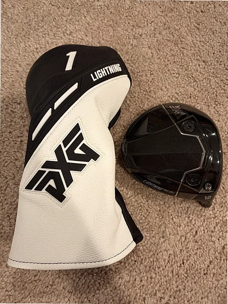 PXG Lightning Max 10K RH 12* Driver Head Only with Headcover