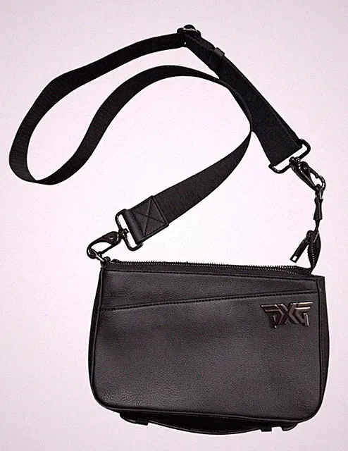 PXG Parsons Xtreme Golf Black Crossbody Bag - Sleek & Versatile