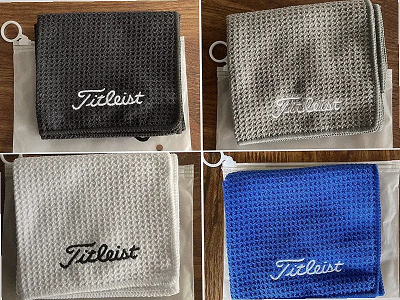 PXG/TitleistGolf Towel Cotton W/ Carabiner for Club Ball Cleaner-Towels-30*50cm