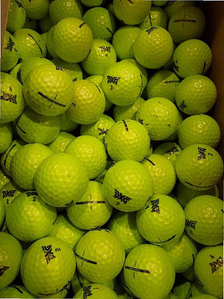 PXG Xtreme Yellow AAAA Near Mint 36 Used Golf Balls 4A