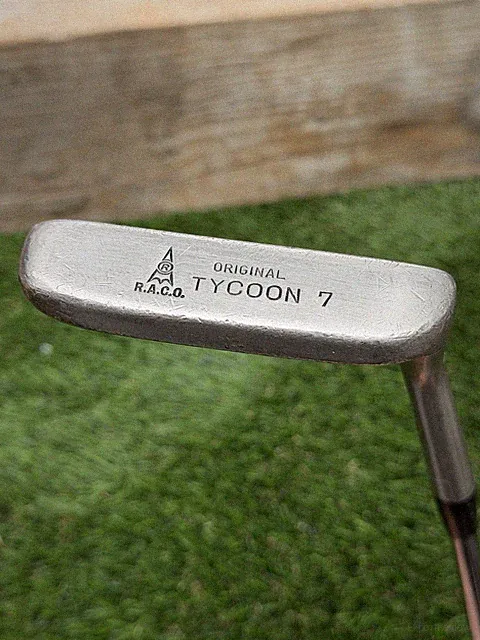 R.A.C.O Original Tycoon 7 Putter RH 35” Offset Heel Shafted Blade