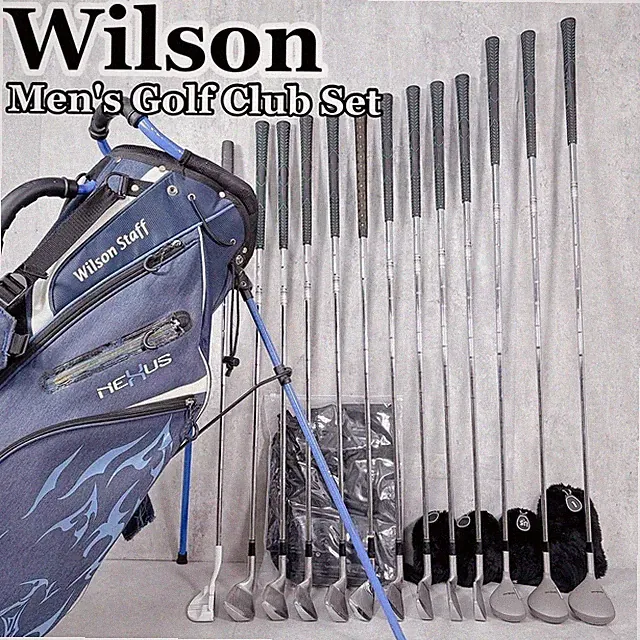 R745 Wilson Golf Club Men's Full Set 14 Pieces Beginner Introduction