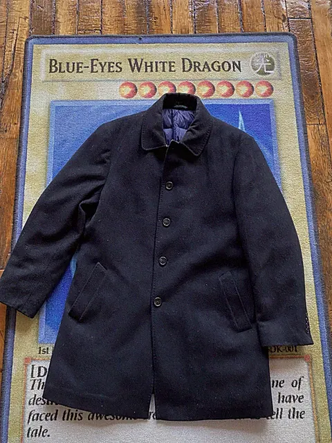 Ralph Lauren Ladd Tech Down Puffer Wool Coat Hybrid Men 42R Polo University Club