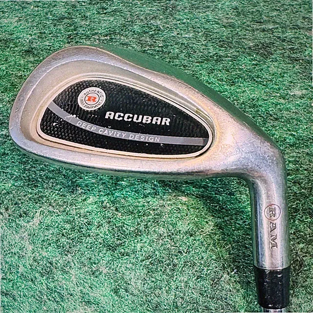 RAM Accubar Pitching Wedge Mens RH 36 In Steel Cavity Back Silver Golf Club