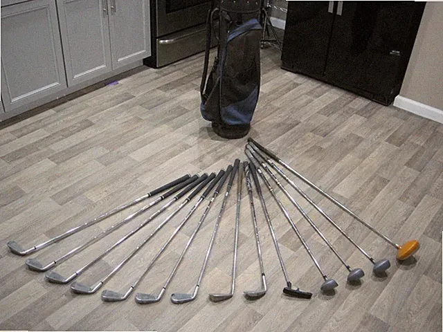 Ram and Cobalt 14 pc RH Club Set with cart bag