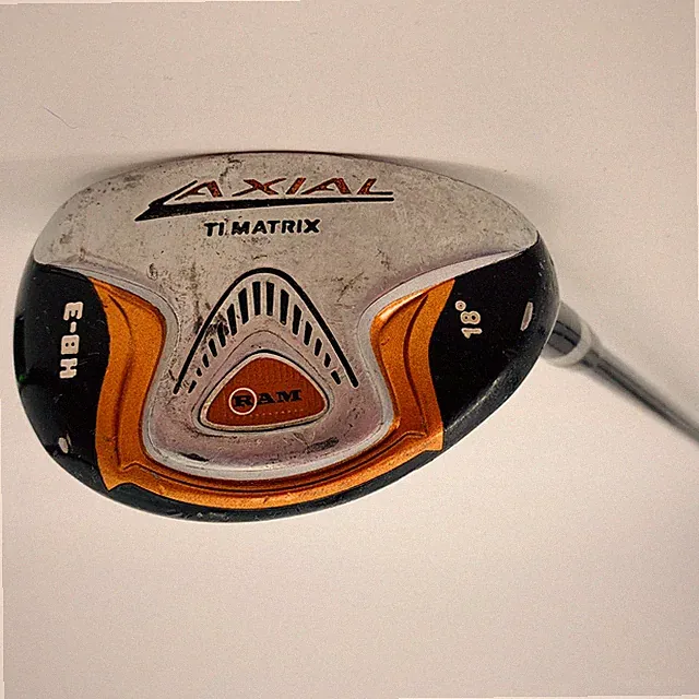 RAM Axial Hybrid Iron HB-3 18 Degree Timatrix EM55 Graphite High Launch