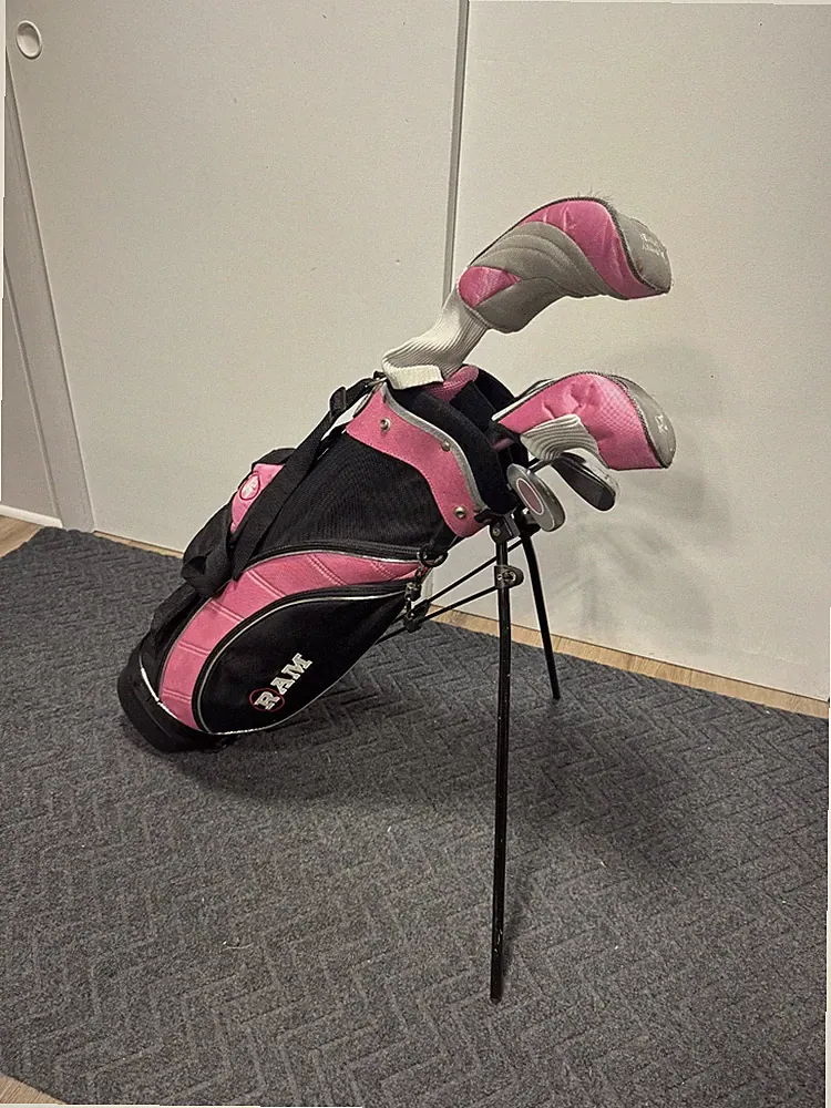 RAM Axial Junior Girl's Golf Set w/ Stand Bag - 6 Clubs - RH - Driver = 35.5"