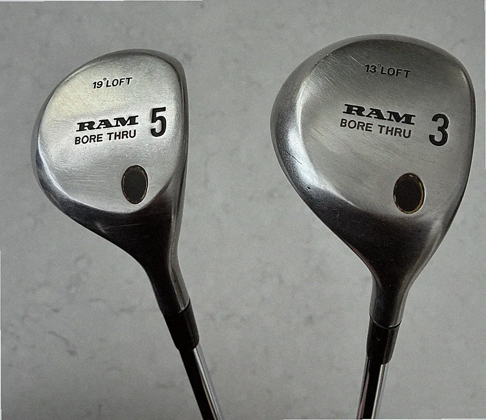 RAM Bore Thru 3 and 5 Fairway Woods 13°-19° Right Handed