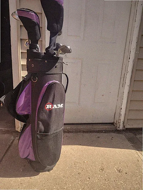 Ram Concept + Oversize Golf Clubs & Bag RH Graphite 1 3 4H Woods 5-9
