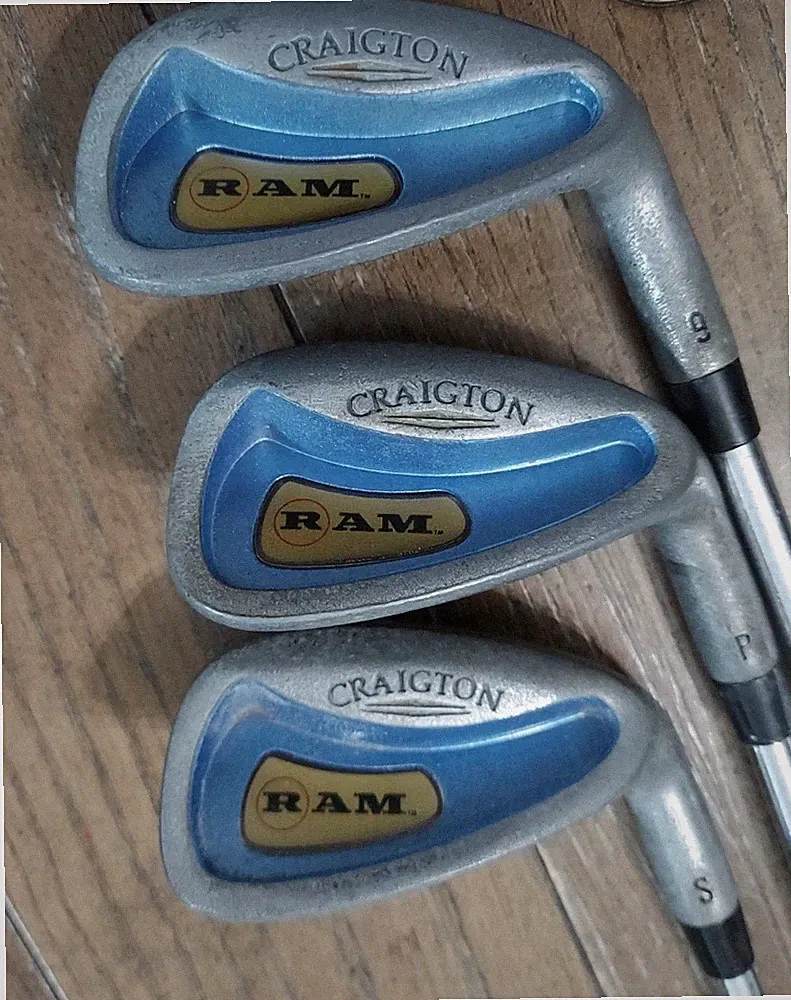 RAM CRAIGTON Iron Golf Club Set