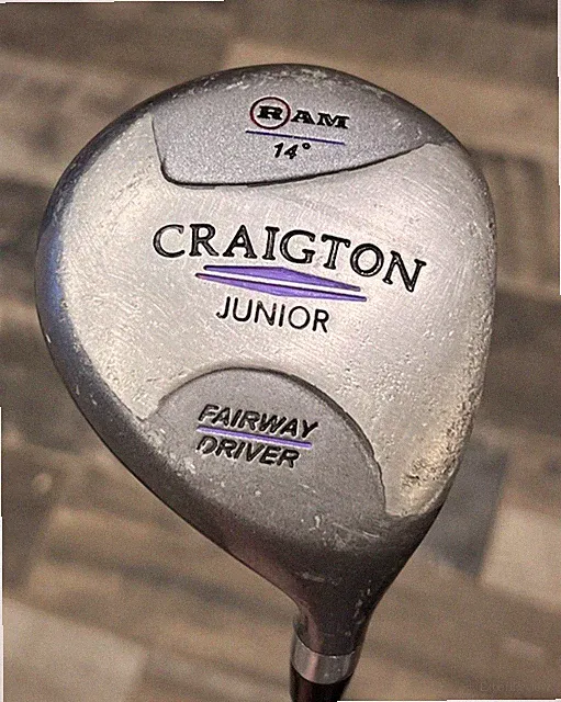 RAM Craigton Junior Fairway Driver 14* Purple RH