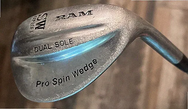 Ram Dual Sole Pro Spin 60* Sand Wedge SW TT Lite Stiff Flex Steel Shaft RH