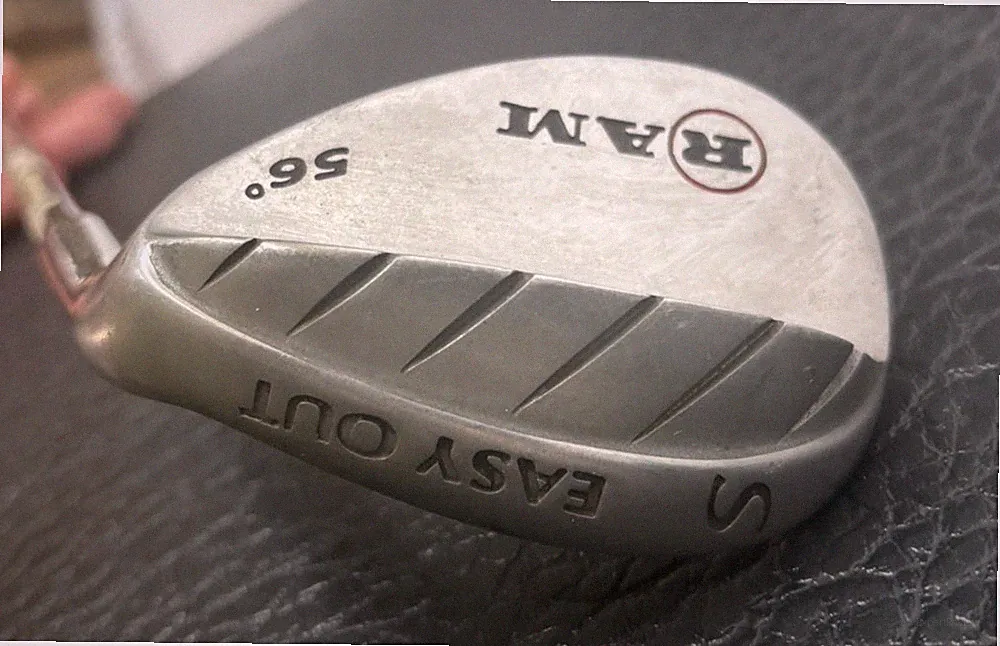 RAM Easy Out Sand Wedge 56° Bounce 12 Steel Shaft Right-Handed