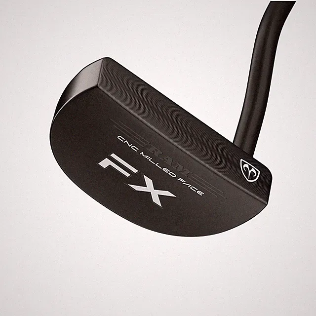 Ram FX-06 CNC Milled Mallet Putter, Mens Right Hand, Headcover Included