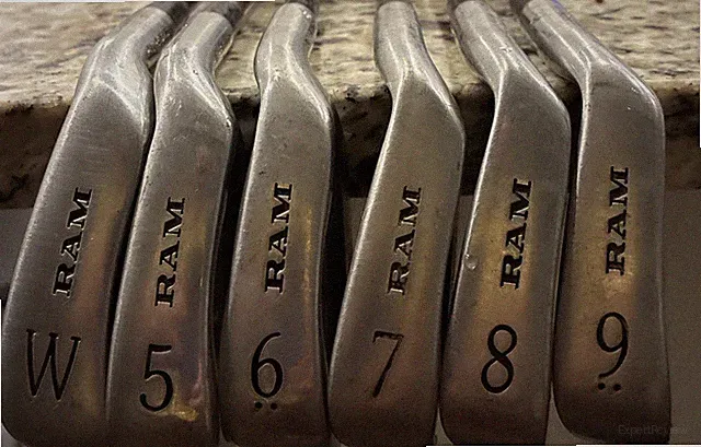 RAM FX Oversize 6 Piece Irons Wedge, 5, 6, 7, 8, 9 Good Condition Right Handed