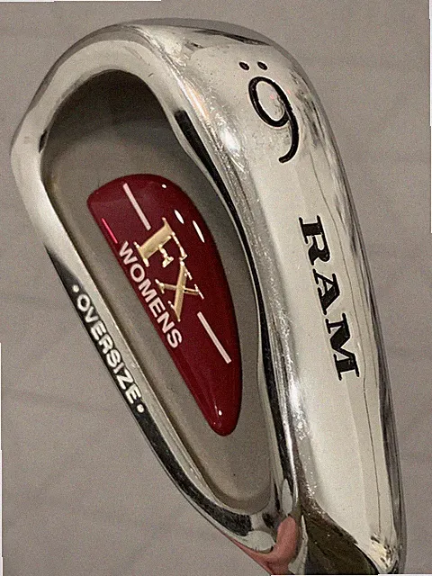 RAM FX Women's Oversize 6 Iron RH RAM Flex Matched Graphite 36 3/4“