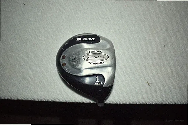 Ram FX3 Driver 400cc 44” Forged Titanium 10.5* Ultralight Shaft Solid Condition