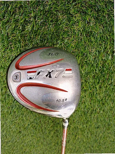 RAM FX7 460cc Driver 10.5* Mid firm flex. Steel shaft. Mens Right-Handed, 46"
