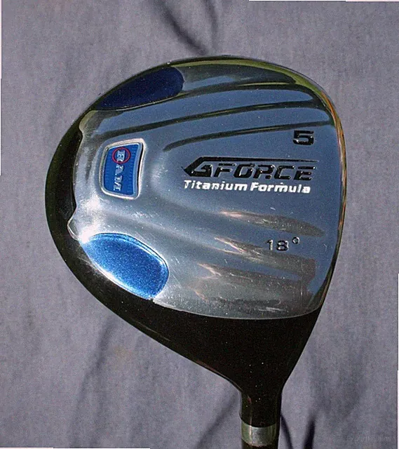 Ram G Force Titanium Formula # 5 wood Graphite Shaft