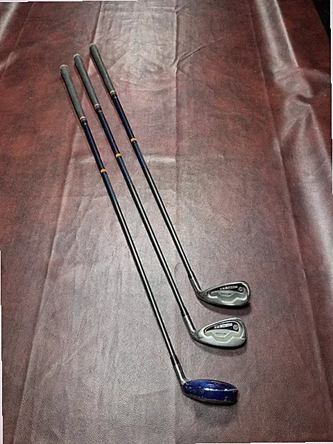 RAM Golf Accubar Holla Back Starter SW/7 Iron/4 Hybrid Set 3 Clubs R Flex RH