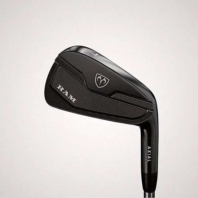 Ram Golf Axial Black Forged Iron Set (4-PW), Mens Right Hand, Steel