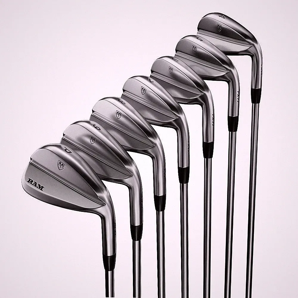Ram Golf FX77 Stainless Steel Players Distance 4-PW Iron Set, Mens Left Hand