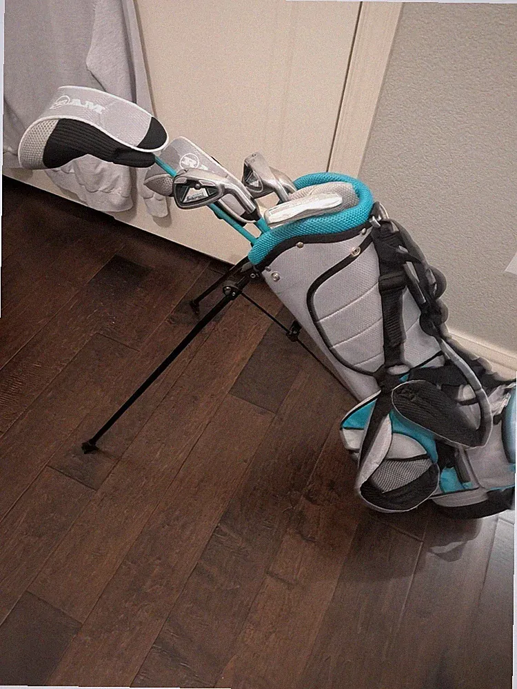Ram Golf Jr G-Force Girls (7-10) 6 Clubs+Bag W/Glove, Balls, Tees Excellent...