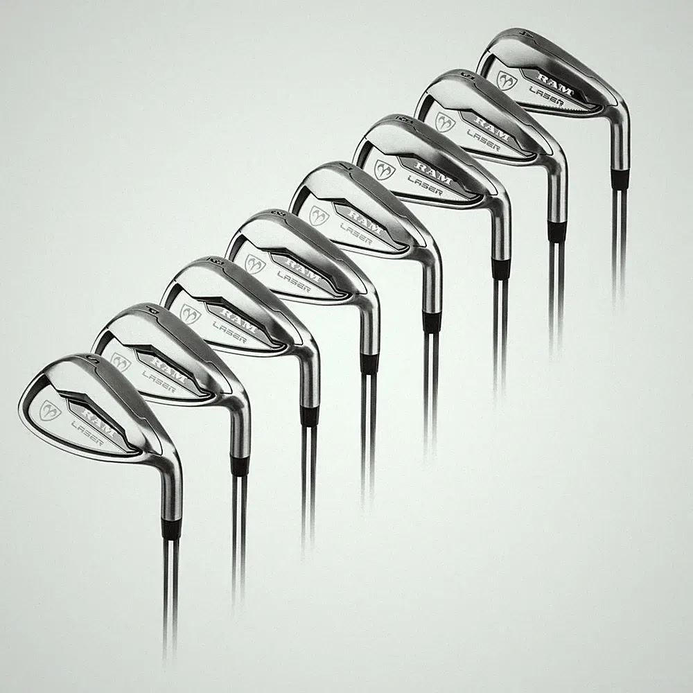Ram Golf Laser Iron Set 4-5-6-7-8-9-PW-SW, Mens Right Hand