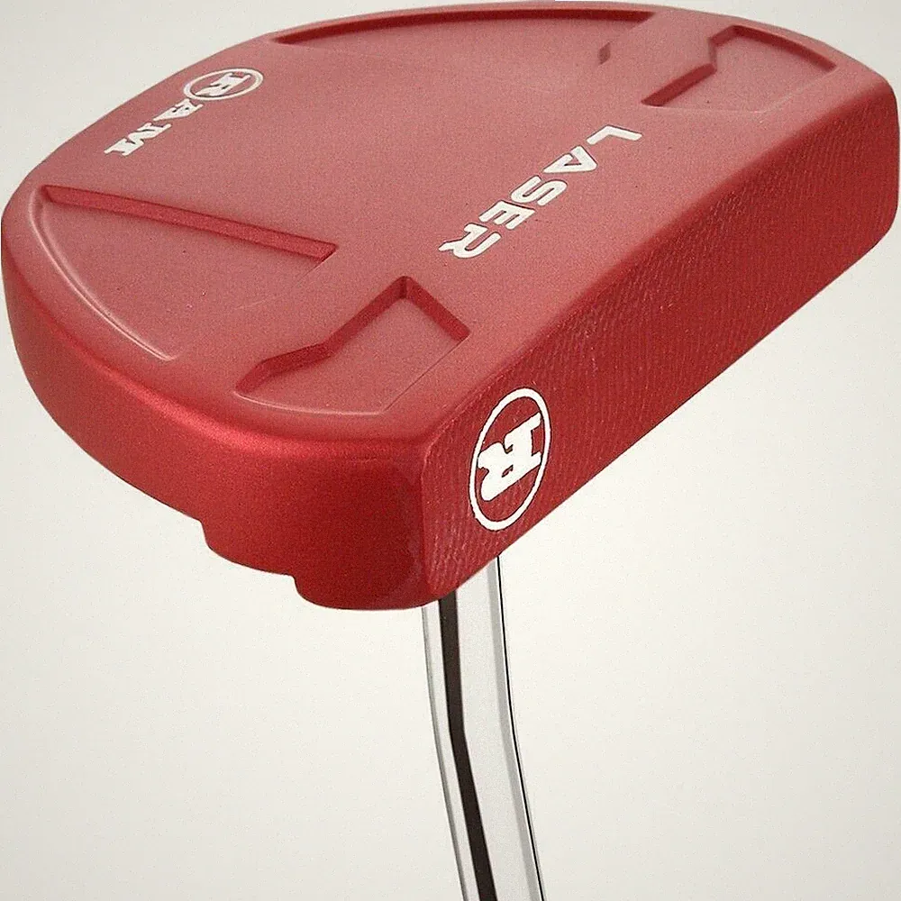 Ram Golf Laser Red Milled Face Mallet Putter, Mens Right Hand