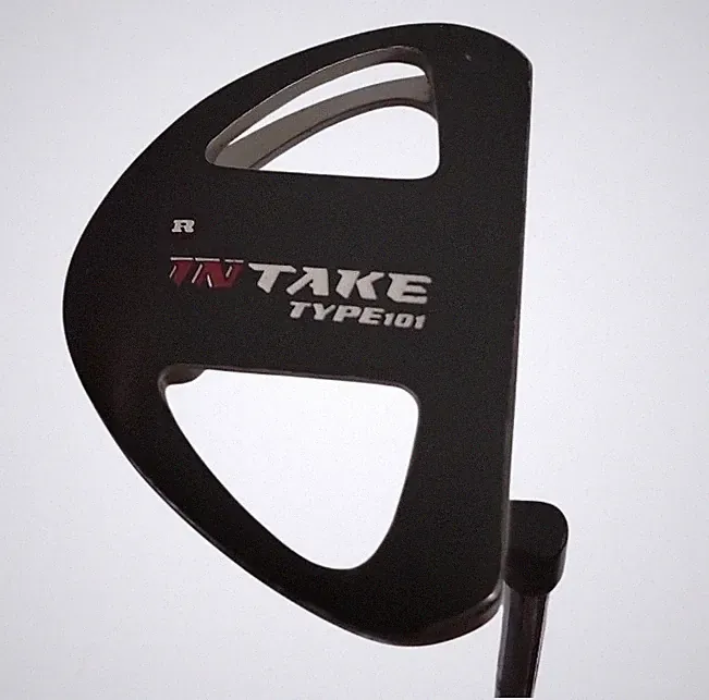 RAM Intake Apollo Men's Steel Shaft Type 101 Golf Pride Mallet RH Putter 34''