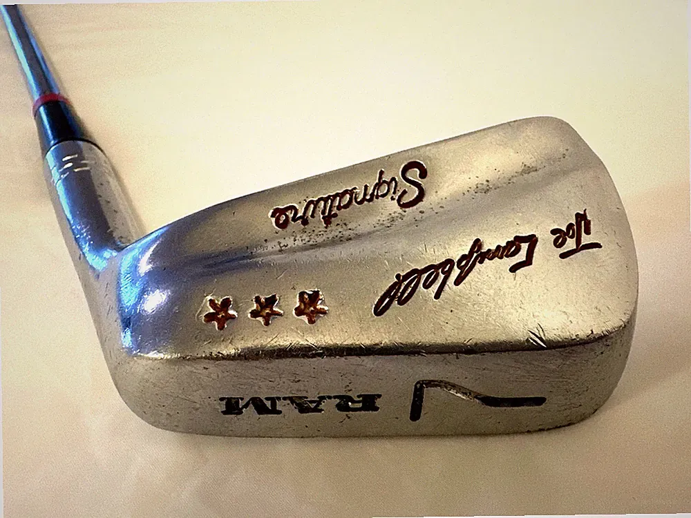RAM Joe Campbell Signature 7 Iron Golf Club 36" Steel Step Shaft Fine Line Grip