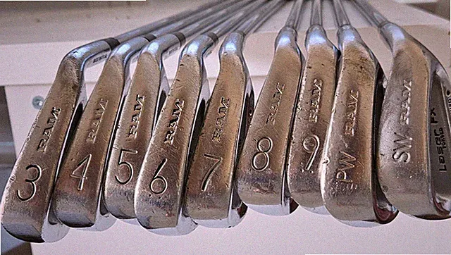 RAM Laser FX Forged Iron Set 3-SW Dynamic Gold S300 Stiff RH Matching Serials