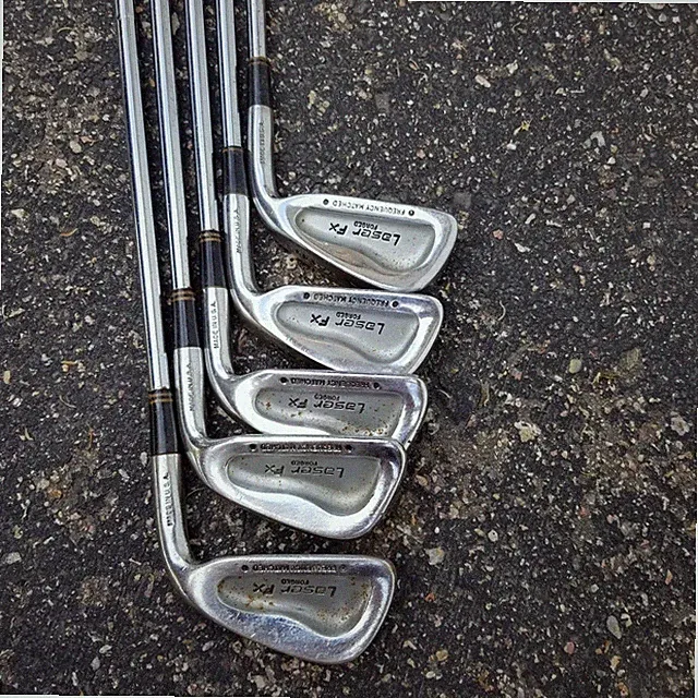 Ram Laser FX Irons Set Steel Shaft RH 4 5 6 7 8