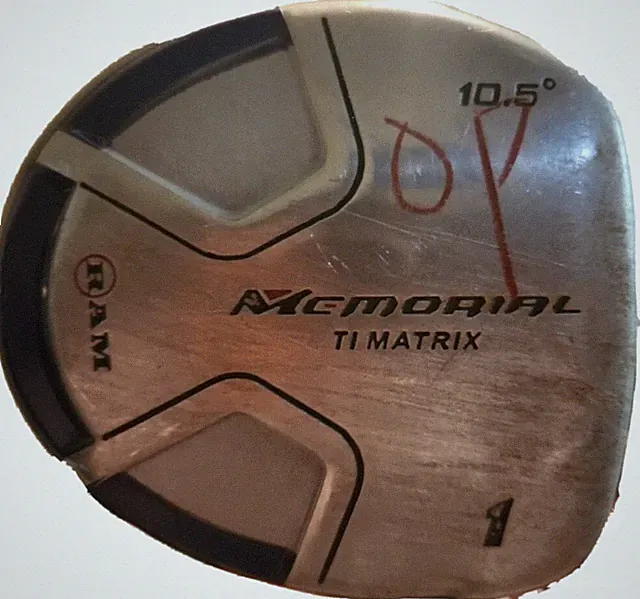 RAM Memorial Ti Matrix Driver 1 / RH / Ladies Graphite ~45" / 10.5°/Mid Firm