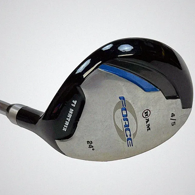 RAM Men's G Force TI Matrix 4/5 Hybrid Club 24 Loft RH Steel & Head Cover