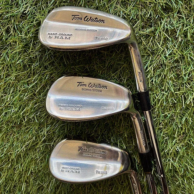Ram Tom Watson Forged Wedge Set 50° 55° 60° Scoring System New Grips