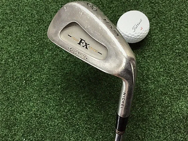 RAM Tour FX Grind Custom Nickel Single 8 Iron RH Steel 36.5" Regular Flex
